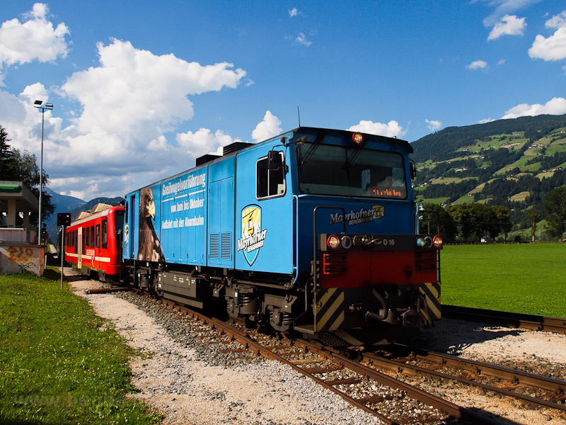 The Zillertalbahn D 16 seen photo