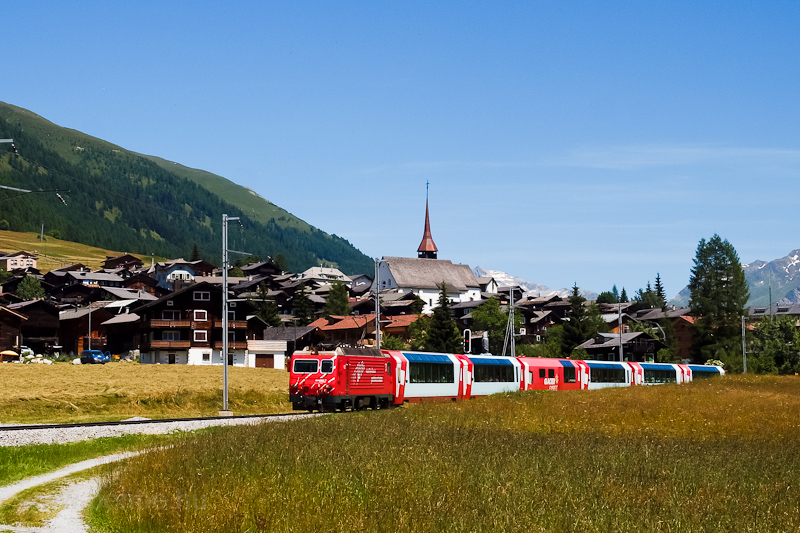 A Matterhorn-Gotthardbahn HGe 4/4 fot