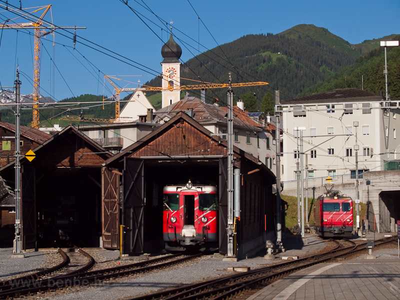 A Matterhorn-Gotthardbahn HGe 4/4 fot