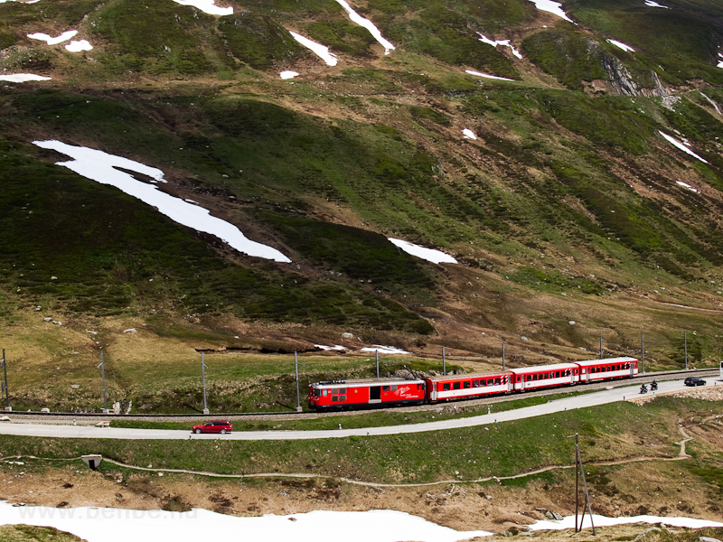 A Matterhorn-Gotthardbahn Dhe 4/4 fot