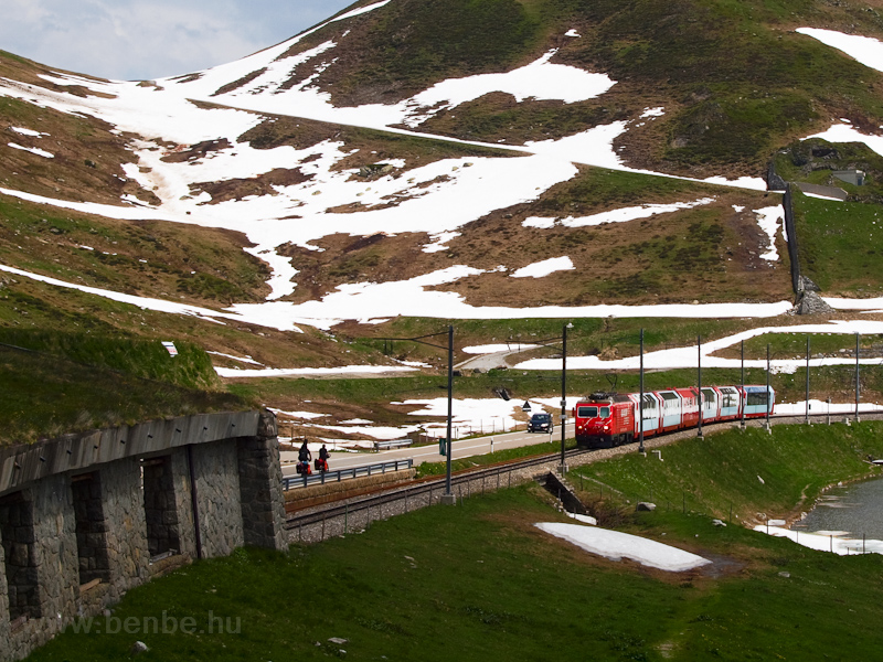 A Matterhorn-Gotthardbahn HGe 4/4 fot