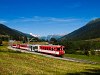 An unidentified Matterhorn-Gotthardbahn Deh 4/4<sup>II</sup>  seen between Biel (Goms) and Blitzingen