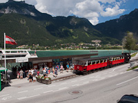 The Achenseebahn  2 <q>Jenbach/Hermann</q> seen at Achensee Schiffstation