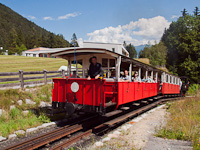 The Achenseebahn  3 <q>Achenkirch/Georg</q> seen between Brgeck and Eben