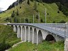 Az MGB Bugnei-viaduktja az Oberalpstreckén