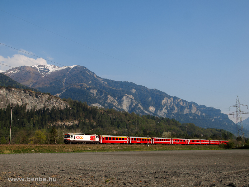 Az RhB Ge 4/4 fotó
