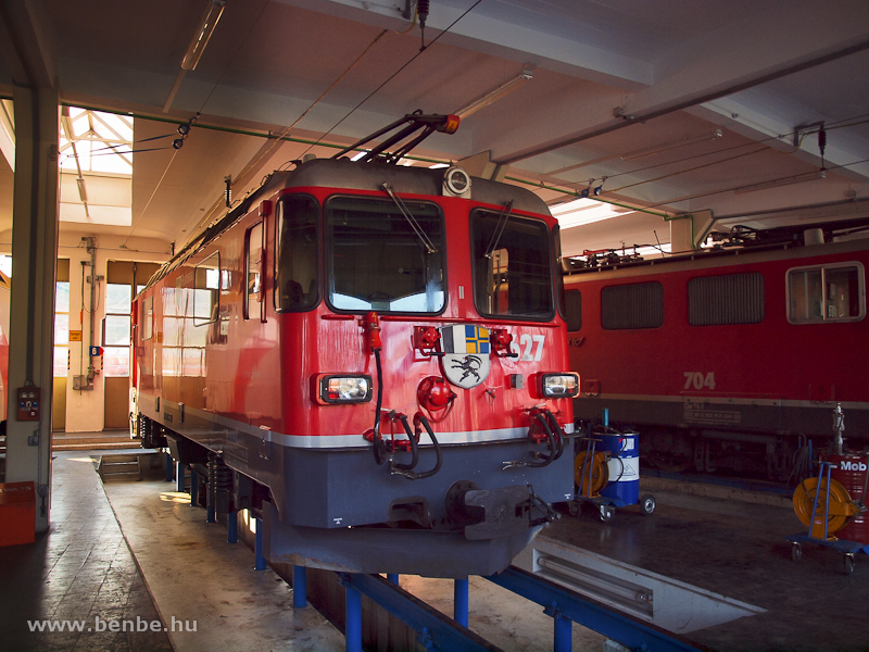 Az RhB Ge 4/4 fotó