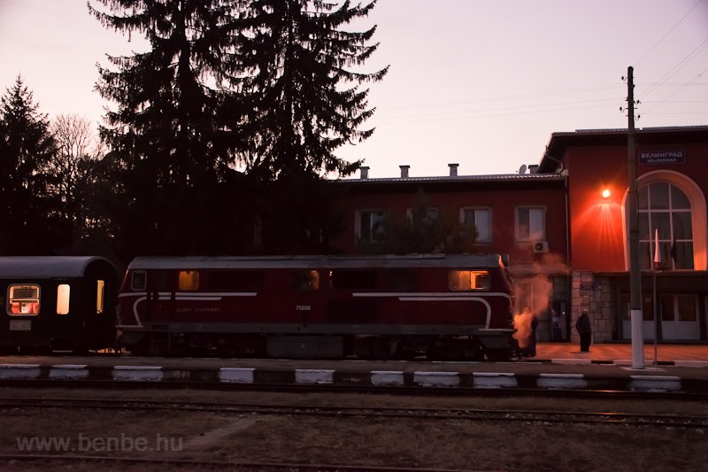 A BDŽ 75 008-3 Velingrad llomson fot