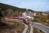 The BDŽ 75 005-9 seen between Velingrad jug and Ostrets