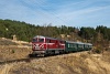 The BDŽ 75  006-7 seen between Yurukovo and Daganovo