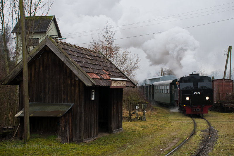 The Steyrtalbahn 498.04 seen at Waldneukirchen Haltestelle photo