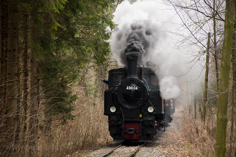 A Steyrtalbahn - GEG 498.04 Letten s Aschach an der Steyr kztt fot