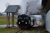 A Steyrtalbahn 498.04 Sommerhubermühle megálló-rakodóhelyen