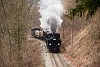 The Steyrtalbahn  steam locomotive 498.04 seen between Pergern and Neuzeug
