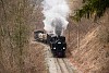 A Steyrtalbahn 498.04 pályaszámú gőzmozdonya Pergern és Neuzeug között