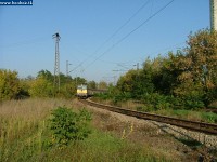 The V43 1350 entering Ferencvros station