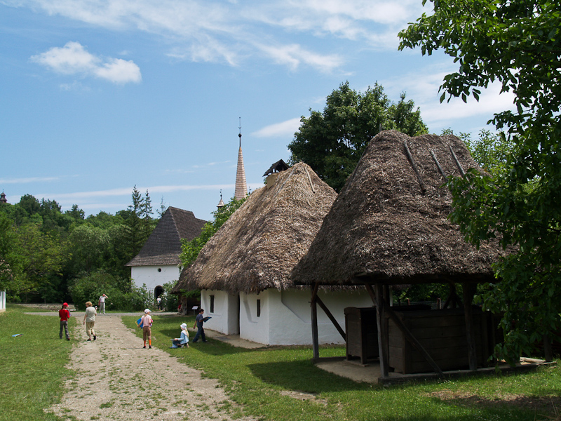 Upper Tisza valley village photo