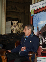 Press conference held at the royal waiting room of Budapest-Nyugati