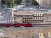 The 1116 219-5 is pulling a railjet by the old Stellwerk of Sdbahnhof