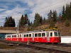 The Štrba-Štrbsk Pleso rack-and-pinion railway's (OŽ) motor car number 405 953-1 at Csorba station (Štrba, Slovakia)