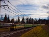 The ŽSSK 163 102-7 is arriving at Csorba with a typical stopping train