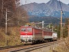 The 362 007-7 is hauling a fast train to Kassa (Košice, Slovakia) at Csorba