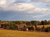 The ŽSSK 163 054-0 is hauling a stopping train between Csorba (Štrba) and Vgfalva (Važec)