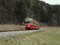 Despite the heavy grade the tram is swift even during autumn, when the rails are slippery