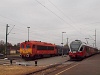 A MÁV-Trakció M41 2166 és a MÁV-START 5341 016-3 Eger állomáson