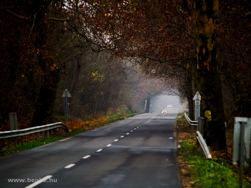 An awesome-looking road between Nagydobos and plyi photo