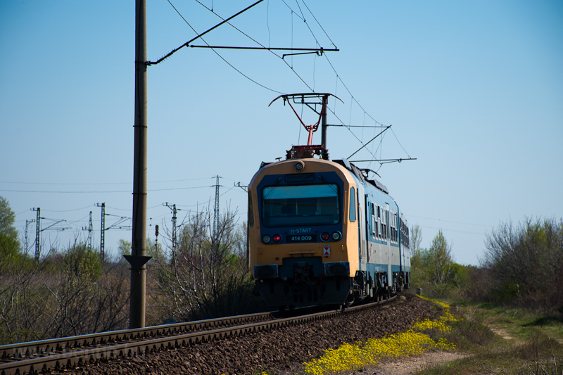 A MV-START 414 009 Dmsd s Kunszentmikls-Tass kztt fot