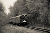 The MÁV-START BDdf 149 seen between Táborfalva and Felsőlajos