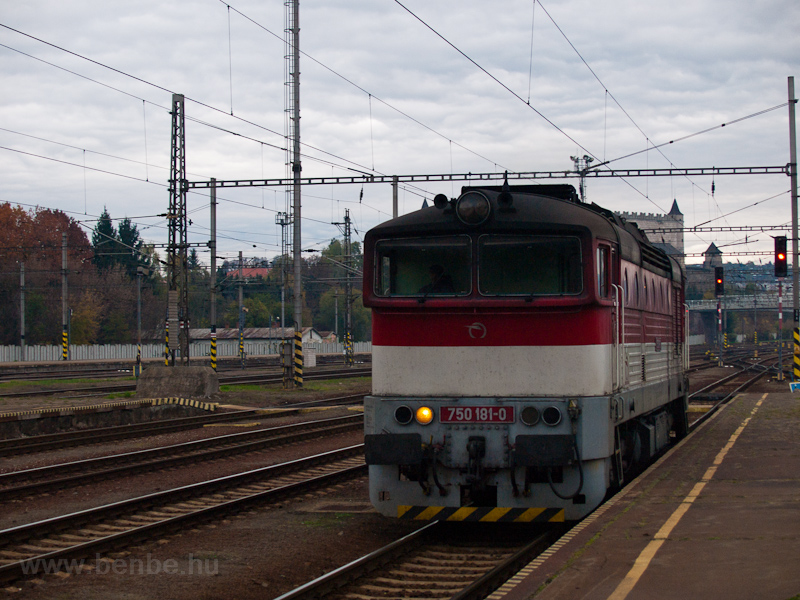The ŽSSK 750 181-0 see photo