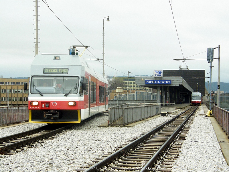 A Tátrai Villamos poprádi v fotó