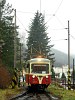 The 411 901-2 is arriving at Trencianske Teplice station