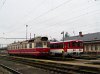 The 850 018-3 and 811 001-7 at Hõlak (Trencianska Teplá) station