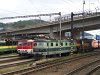 The 183 017-3 and 163 116-7 at Zsolna (Zilina)