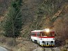 The 813 021-3 in the narrow valley of the Orava river