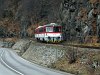 The 813 019-7 in the narrow valley of the Orava river