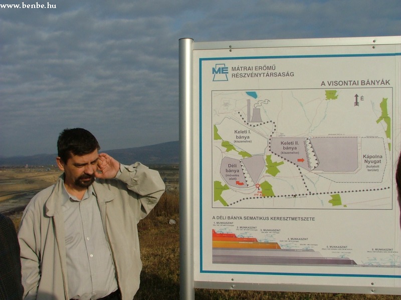 The structure of the Visonta open pit coal mine photo