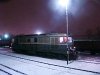 A Romanian Sulzer locomotive of CFR-MARFA is waiting for a train to haul at one of the freight train tracks of Biharpspki (Episcopia Bihor, Romania) station