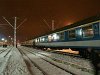 The Corona international fast train at Gyergyszentmikls (Gheorghieni, Romania)