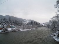 The Maros (Mures) river near Palotailva (Lunca Bradului, Romania)