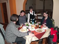 Dinner at Maroshvz (Toplita, Romania)