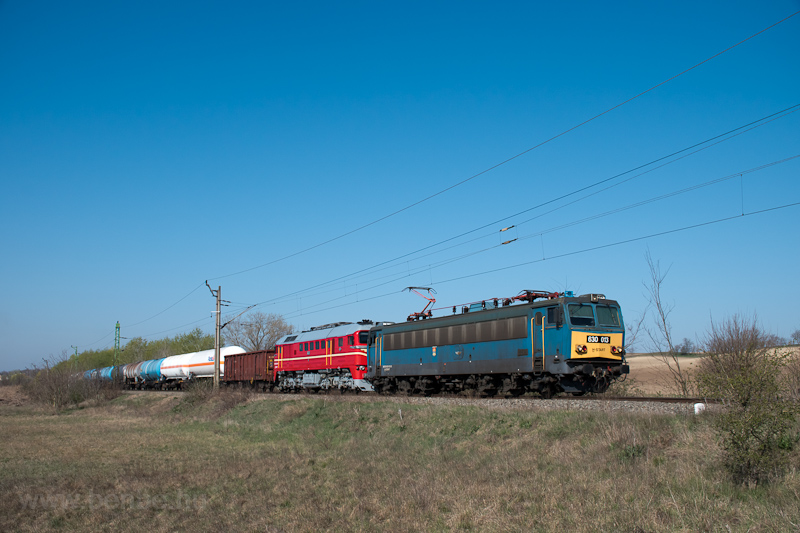 The MÁV-START 630 013 & 628 picture