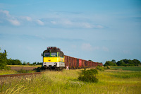 The GYSEV 430 328 seen between Srkeresztr and Srszentgota