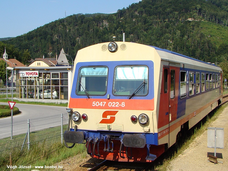 Lilienfeldben jra kereszteztnk, ezennel az 5047 022-8-al fot