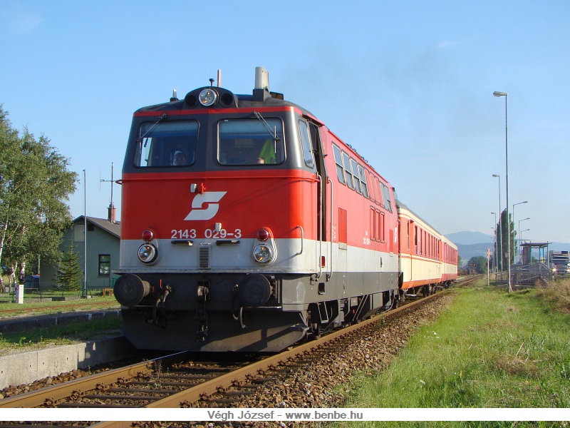 A 2143 029-3 a radtramper traisentalal kijr Spratzenből, St.Plten fel fot