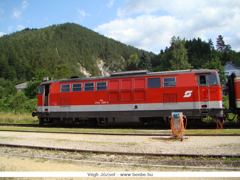 Az ÖBB 2143 029-3 St. Aegyd fotó