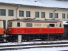 A 13 darabos flottából a kettes számot viselő hatlábú is a fűtőházban pihent. A „Gösing” nevű villanymozdony még a régi öntvény BBÖ-s cégjelzést viseli a homlokfalán.